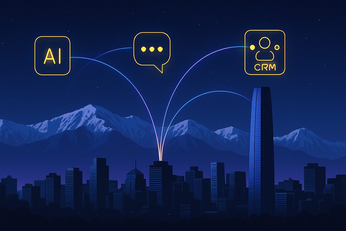 Automatizacion con IA para corredoras en Santiago