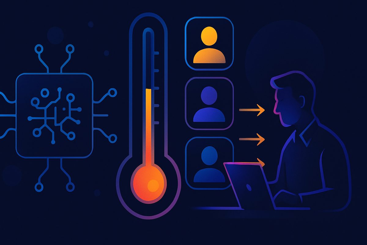 Como priorizar leads calientes con IA en tu equipo